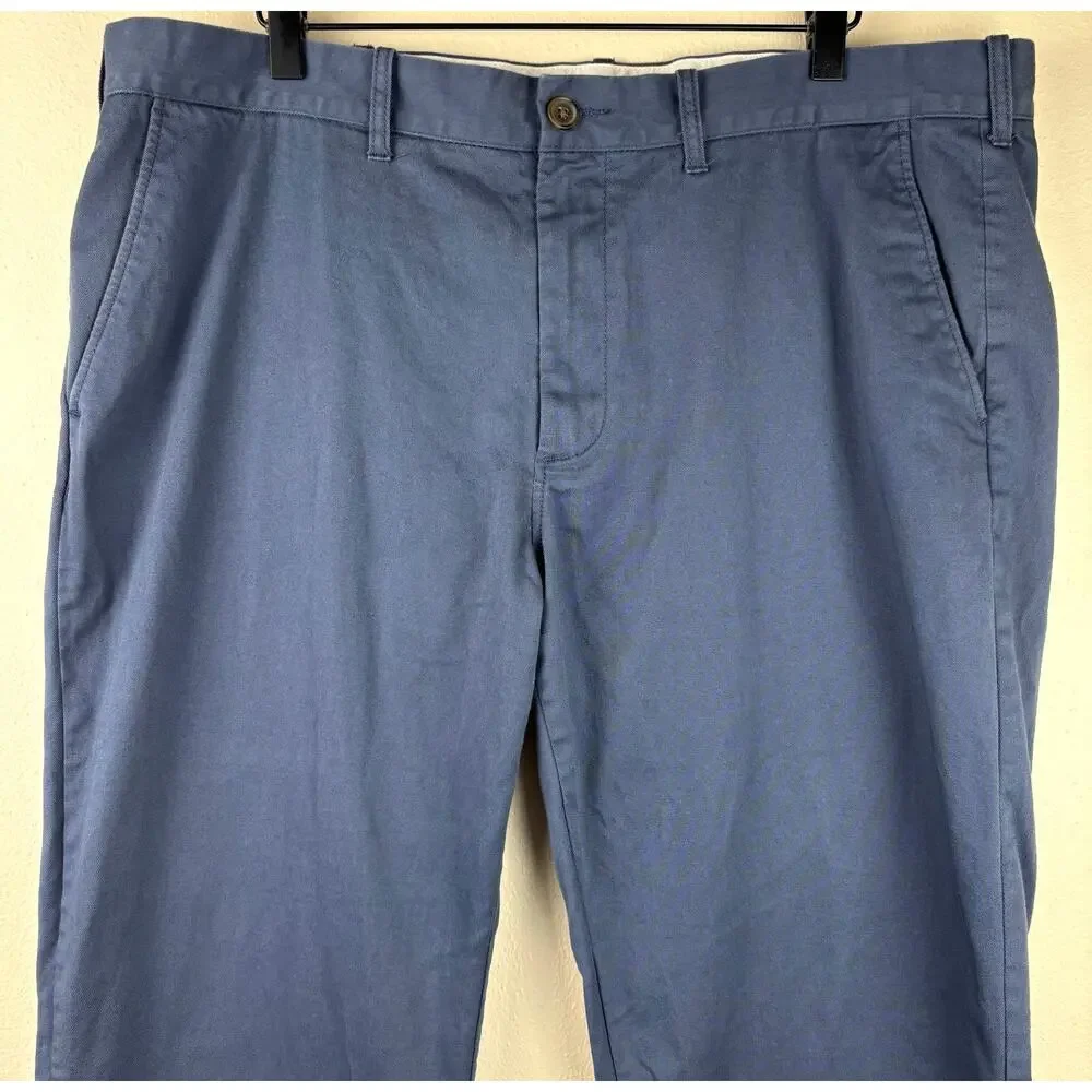 J.Crew Straight Fit Flex Chino Pant W 38 L32 Overcast Blue